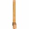 Ekena Millwork Bellingham Rough Sawn Timber Gable Bracket, Western Red Cedar, 60"W x 40"H x 4"D x 4"F, 16/12 Pitch GBW060X40X0404BEL00RWR - alternate 2
